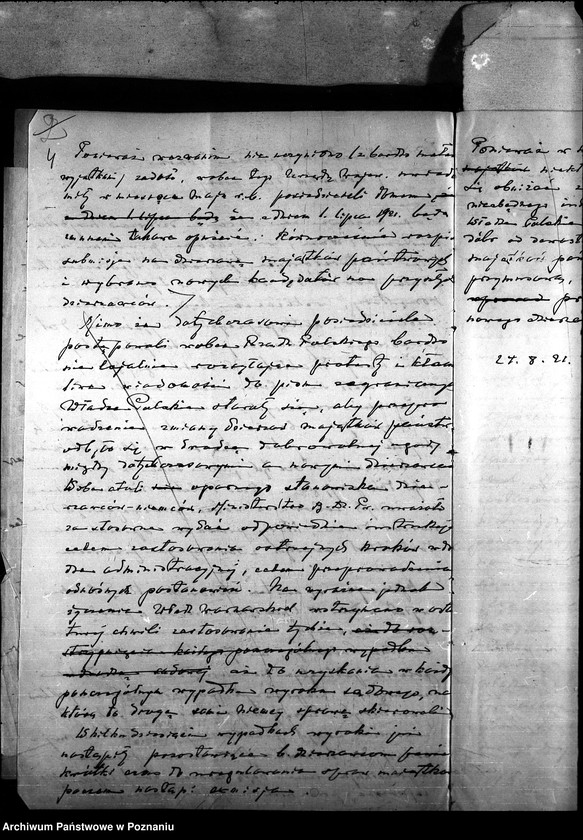 Obraz 8 z jednostki "Sprawy szczegółowo-administracyjne Prasa"