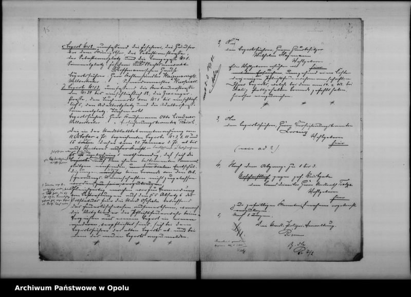 image.from.unit.number "Acta des Magistrats zu Oppeln betreffend das Feuer Lösch-Wesen hier Vol. I"