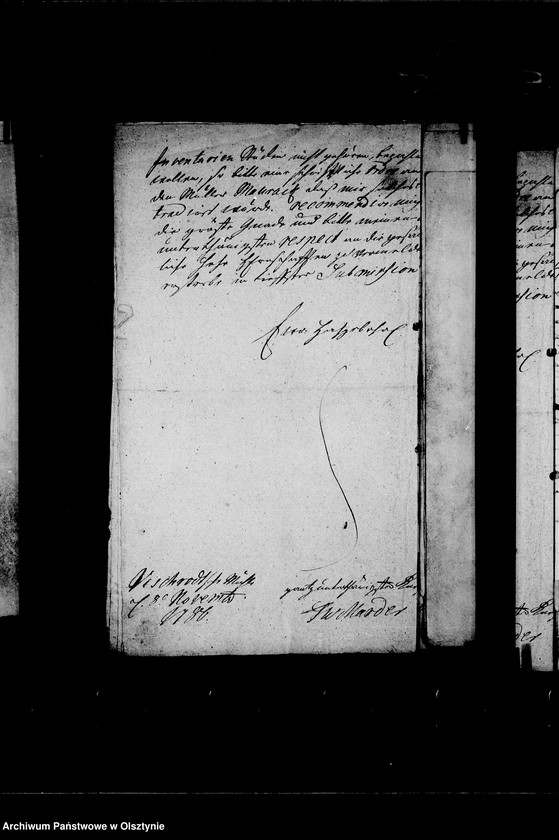 image.from.unit.number "/Geschäftsbriefe an den Kammerherrn Oberlandhofmeister Ahasver Heinrich Gf. Lehndorff/"