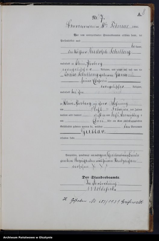 image.from.unit.number "Geburts-Haupt-Register Nr 1 - 61"