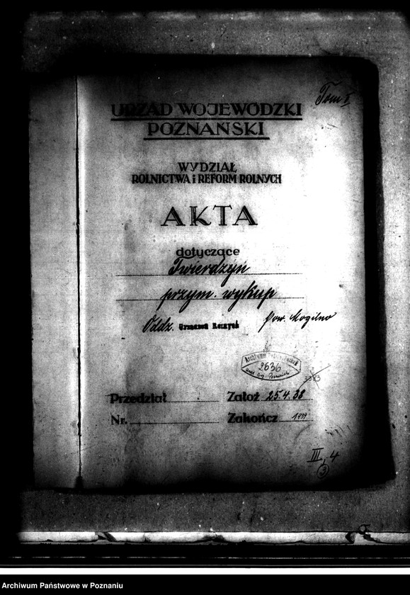 image.from.unit.number "Majątek Twierdzyń powiatu mogileńskiego przymusowy wykup"