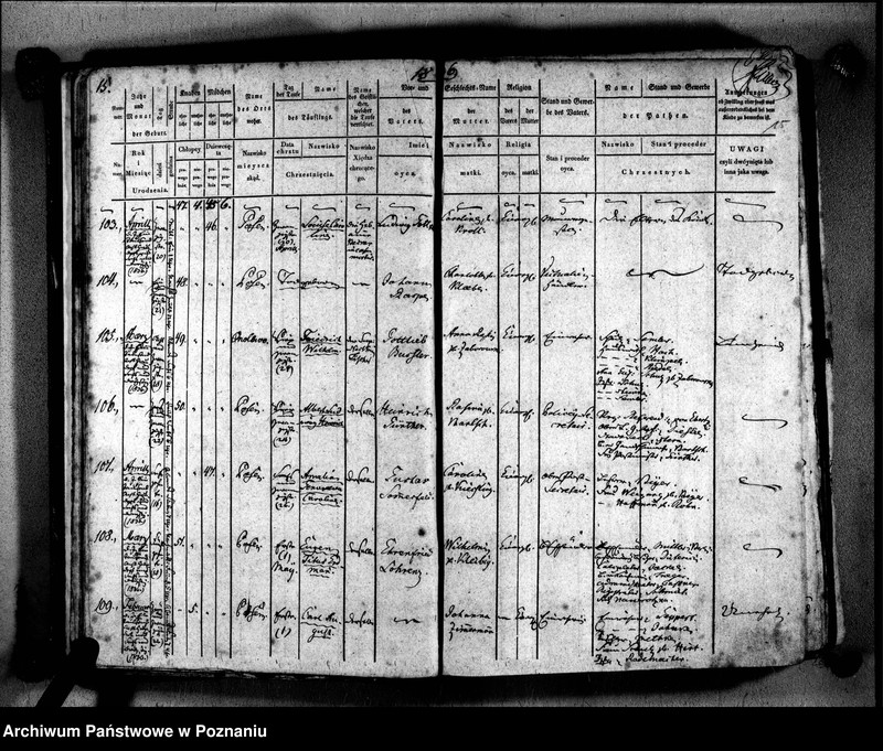 image.from.unit.number "Taufbuch"