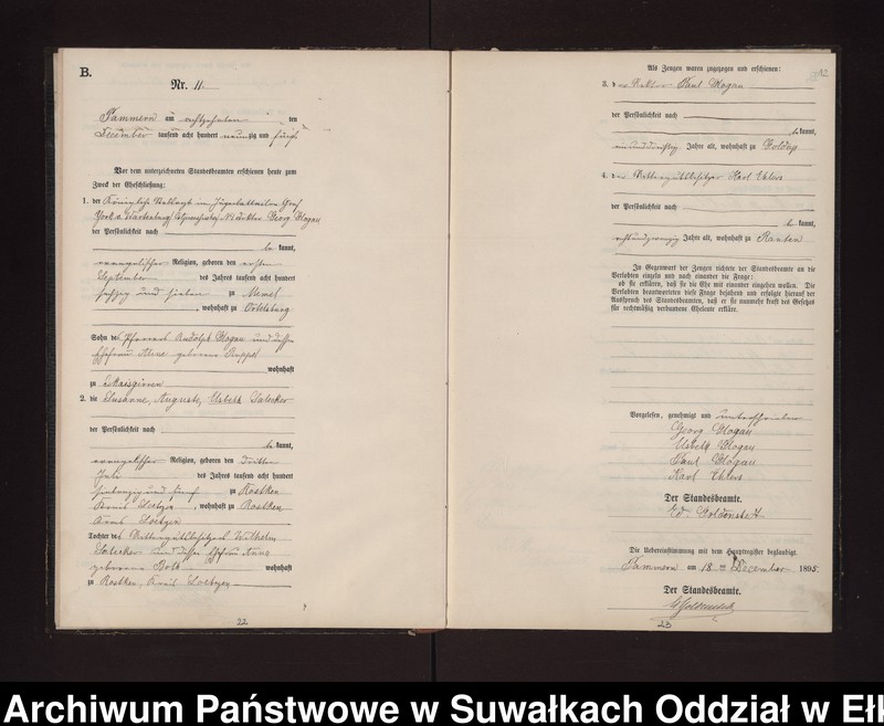 image.from.unit.number "Heiraths-Neben-Register des Preussischen Standes-Amtes Neuhoff Kreis Loetzen"