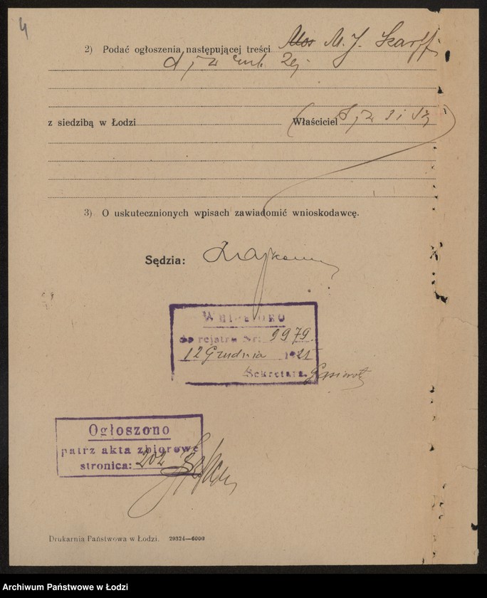 Obraz 6 z jednostki "Moszek Jakób Szarff- fabryka papy dachowej"