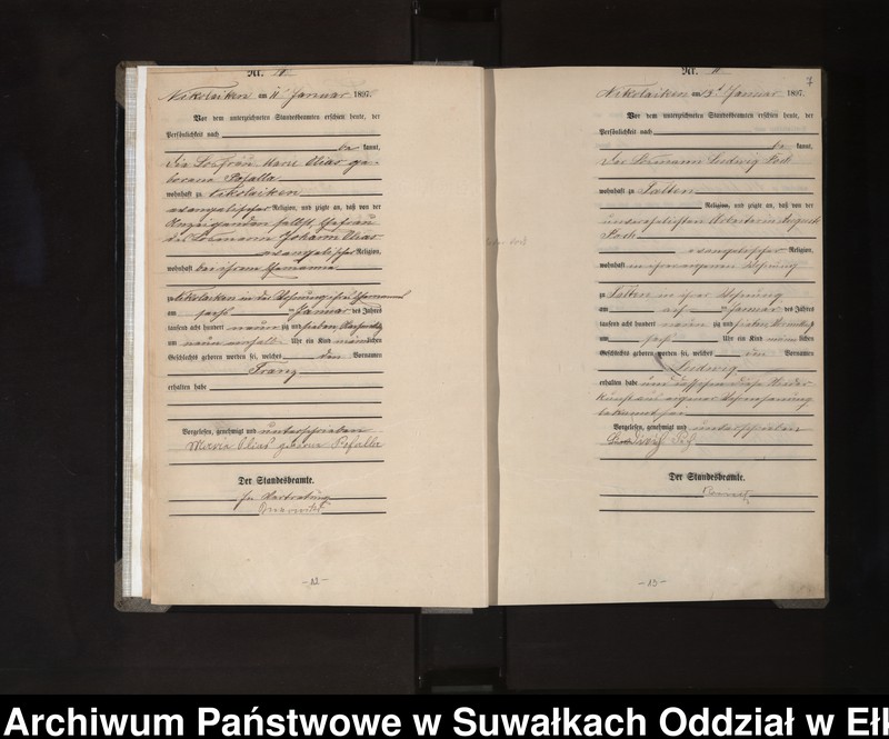 image.from.unit.number "Geburts-Haupt-Register des Königlichen Preussischen Standes-Amtes Nikolaiken Kreis Sensburg"