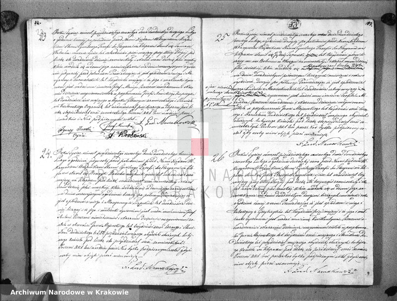 image.from.unit.number "AKTA URODZIN Parafii S go Floryana na Rok 1854"