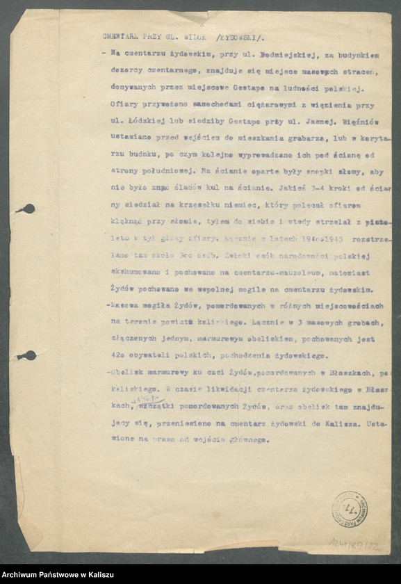 image.from.unit.number "Materiały dotyczące masowych egzekucji i ekshumacji z grobów masowych"