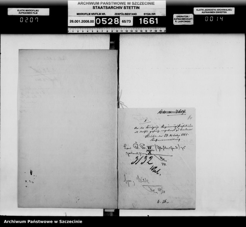 Obraz 14 z jednostki "Einrichtung der Gasbeleuchtung im Schloss, vol. II"