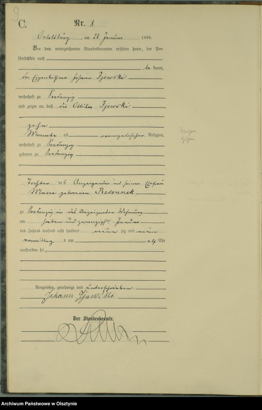 image.from.unit.number "Sterbe-Haupt-Register Nr 1 - 52"