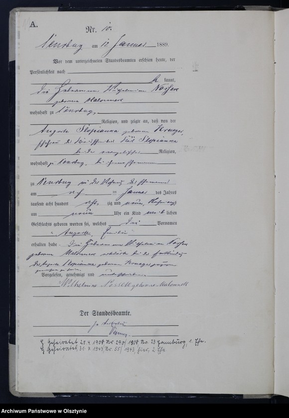 image.from.unit.number "Geburts-Haupt-Register Nr 1 - 266"