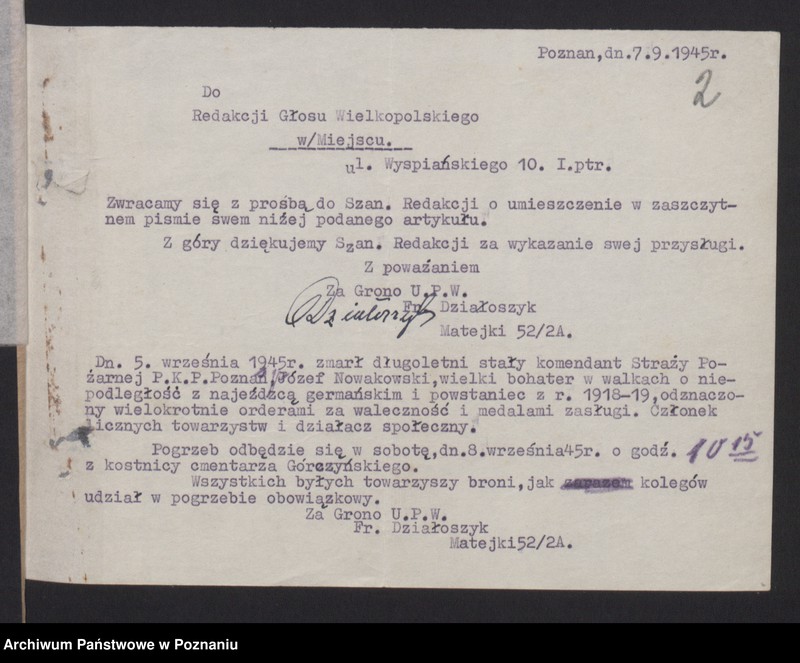 image.from.unit.number "Organizacja Związku Powstańców Wielkopolskich."