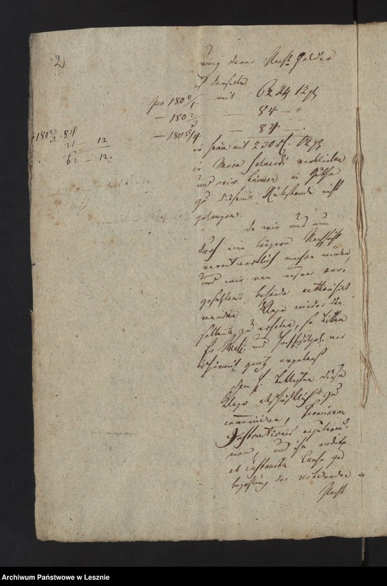 image.from.unit.number "[Die Sachen des Magistrats zu Lissa wider den Pächter zu Pilz-Vorwerk, Justitiarius Opitz, wegen röckständiger Pacht]"