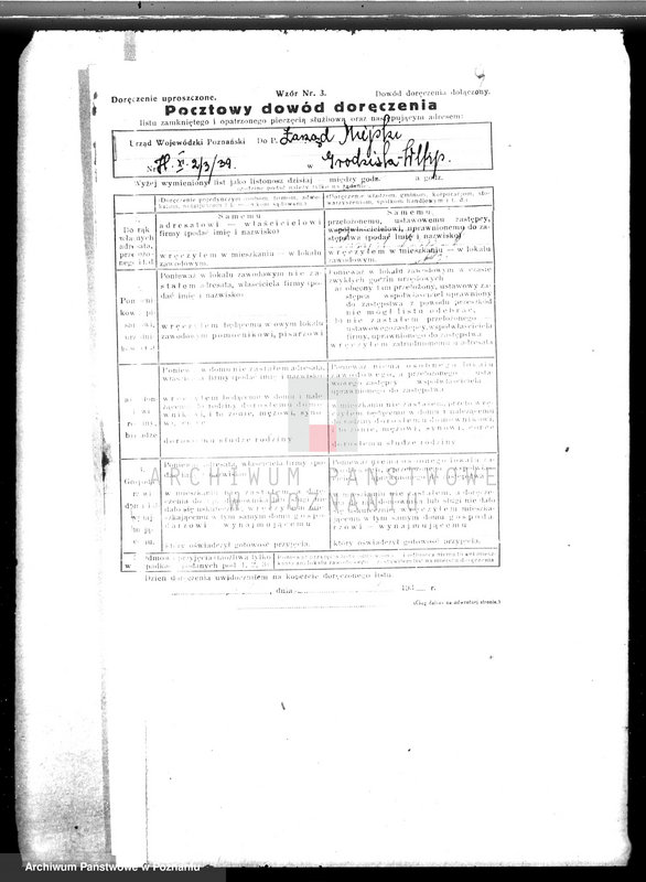 Obraz 10 z jednostki "Pozwolenie policyjno-techniczne na budowę zespołu ssąco-gaz. 125 KM z prądnicą prądu stał. 2 x 115 wolt w elektrowni miejskiej Grodzisk Wlkp., pow. nowotomyski"