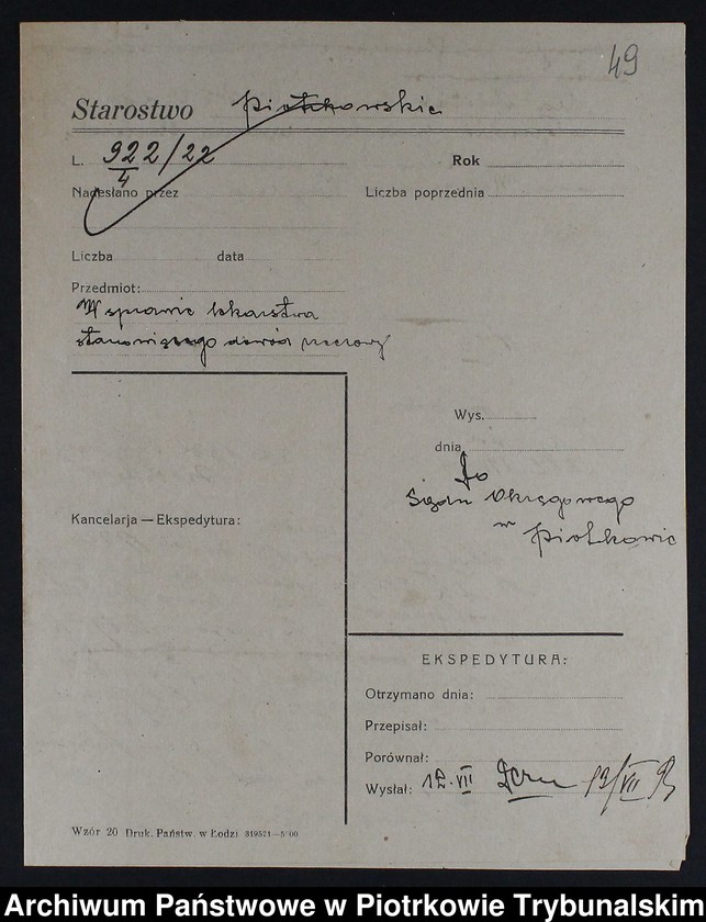 image.from.collection.number "Nielegalne praktyki medyczne i znachorstwo sto lat temu. Przykład z powiatu piotrkowskiego111"