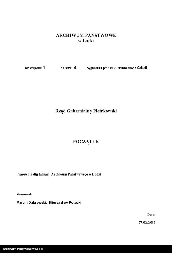Obraz 3 z jednostki "Ob˝ utverždenìi proekta na postrojku Ânkelem˝ Varhivkerom˝ v˝ g[orode] Lodzi po Petrokovskoj ulicě pod˝ N 59/780 treh˝ kamennyh 4h˝ êtažnyh˝ s˝ podvalami i trempelem˝ fligelej i 2h˝ êtaž[nago] hozâjstvennago zdanìâ"