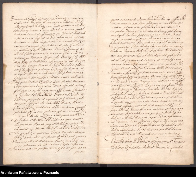 Obraz 6 z jednostki "Liber actorum officii consularis civitatis Posnaniae."