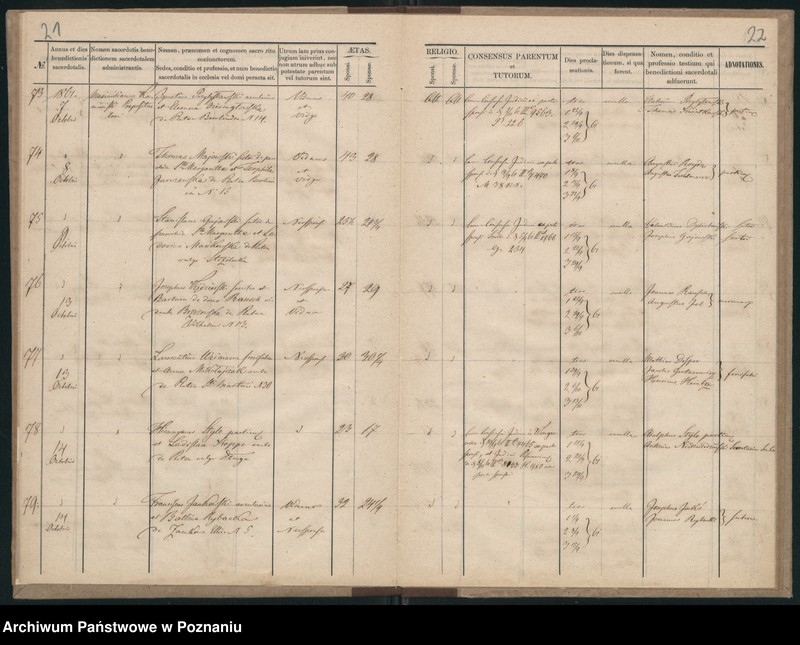 Obraz 15 z jednostki "Księga małżeństw"