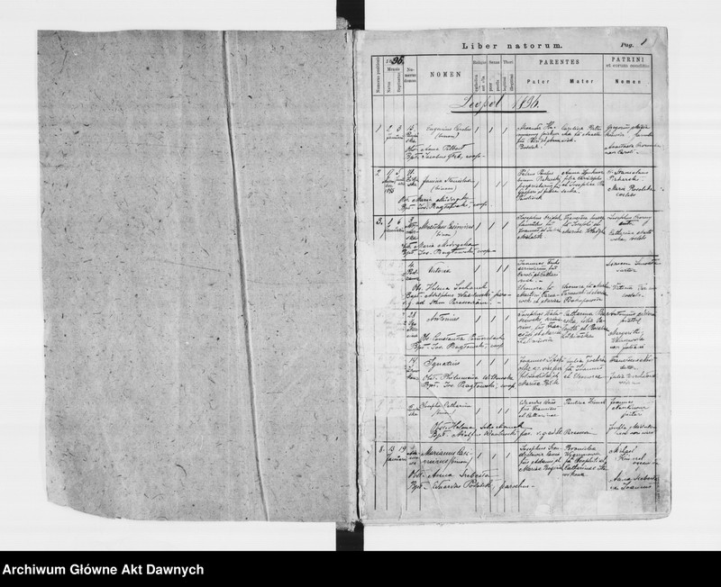 image.from.unit.number "Parafia: Lwów, parafia św. Marcina. Dekanat: Lwów. Księga metrykalna urodzeń, ślubów i zgonów dla parafii miejskiej, przedmieść: Zamarstynów i Zniesienie i wsi: Hołosko Wielkie i Hołosko Małe."