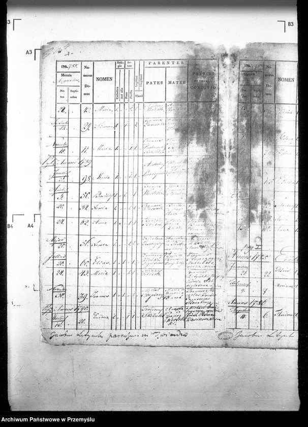 image.from.unit.number "[Kopie ksiąg metrykalnych parafii Twierdza z filiami Wojkowice, Zawadów (dekanat Sądowa Wisznia)]"