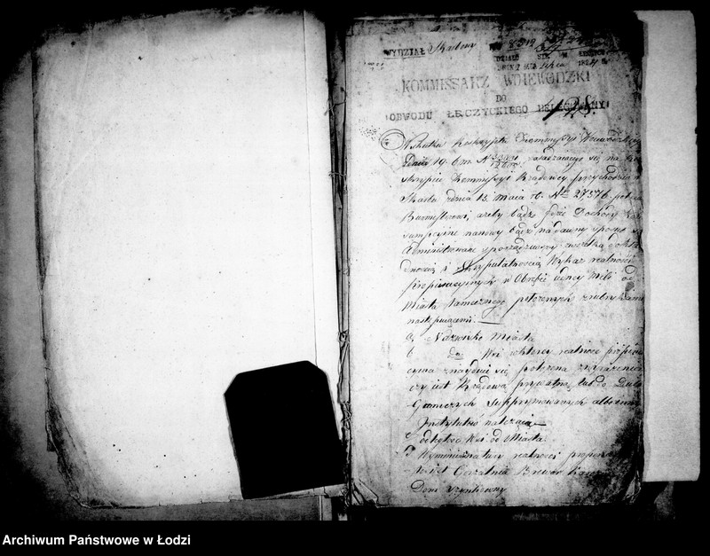 Obraz 6 z jednostki "Akta tyczące się domów propinacyjnych po wsiach w obrębie I-ej mili od miasta będących, które aby bez konsensów zakładane i przenoszone nie były"