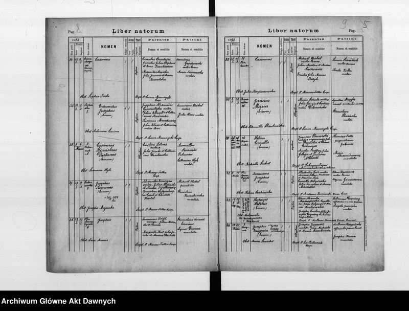 image.from.unit.number "Parafia: Lwów, parafia św. Andrzeja. Dekanat: Lwów. Księga metrykalna urodzeń, ślubów i zgonów dla całej parafii."