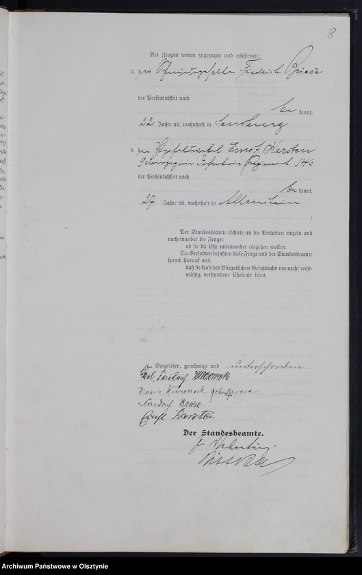 image.from.unit.number "Heiraths-Haupt-Register Nr 1 -64"