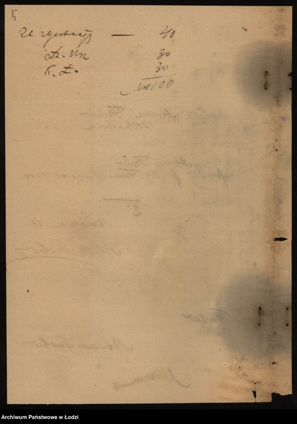 Obraz 7 z jednostki "Abram Farber – sprzedaż przędzy"