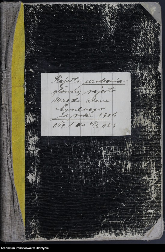 image.from.unit.number "Geburts-Haupt-Register Nr 1 - 355"