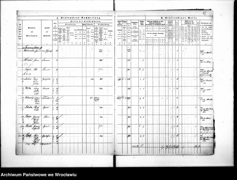 image.from.unit.number "Klassensteuerrolle nebst Eikommens - Nachweisung"