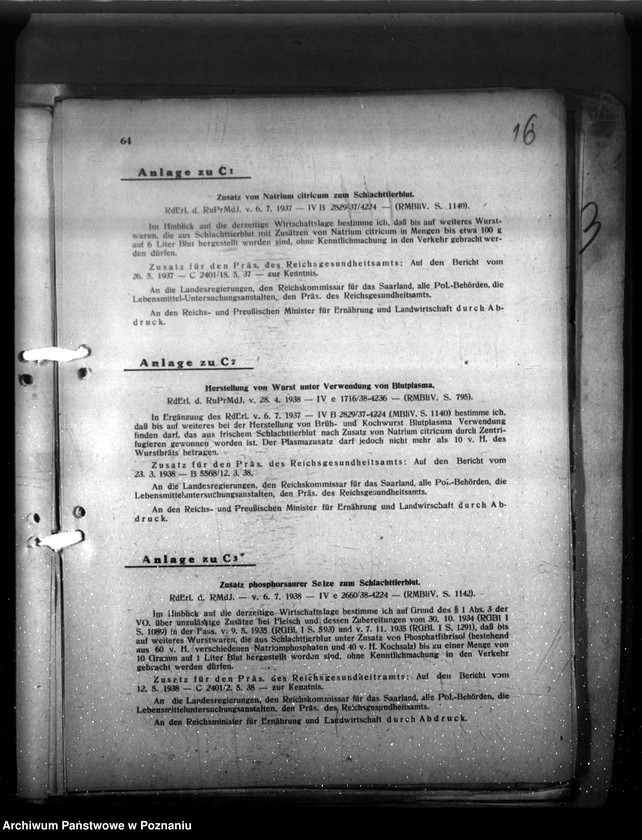 Obraz 20 z jednostki "Verordnungsblatt Nr. 5"