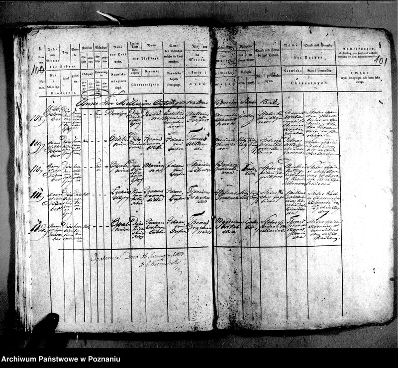 image.from.unit.number "Liber baptisatorum"