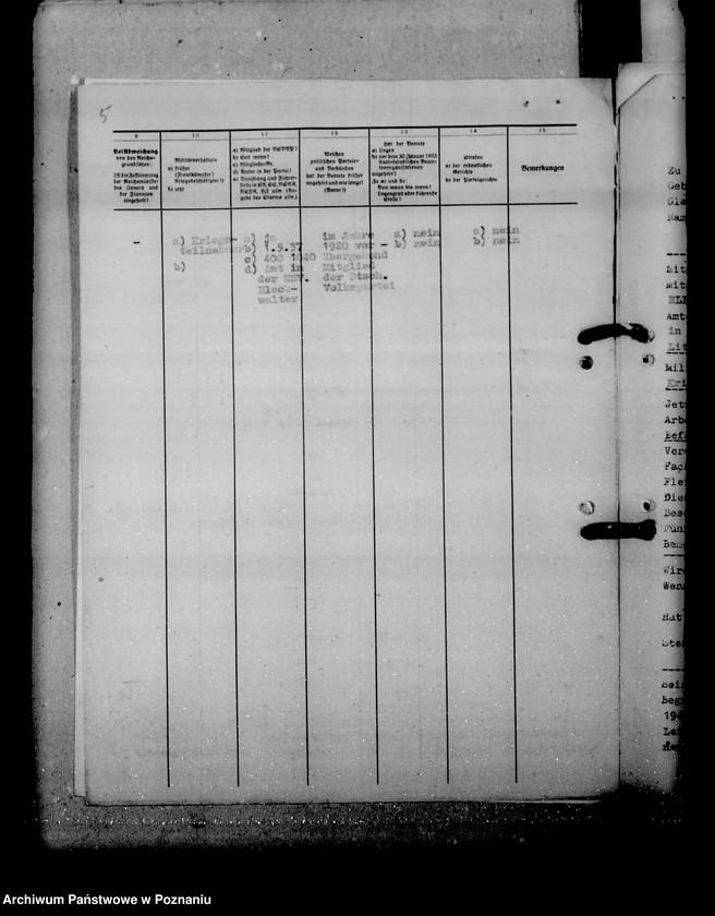Obraz 10 z jednostki "Ernennung der Beamten"