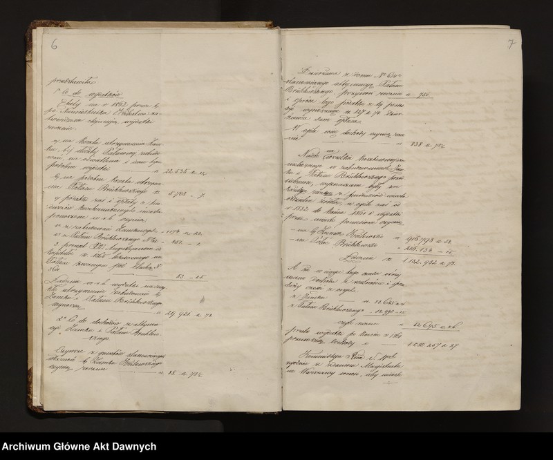 image.from.unit.number "[Protokoły posiedzeń Rady Administracyjnej Królestwa Polskiego, nr 1 - 20]."