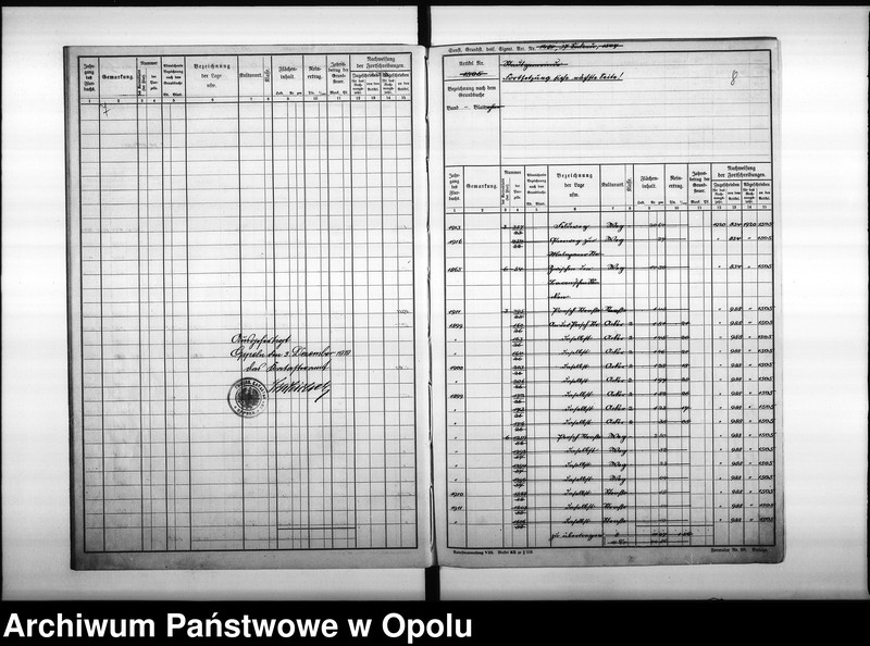 Obraz 11 z jednostki "Mutterrolle des Gemeindebezirks Oppeln 6ter Band, enthaltend die Artikel von Nr 1501 bis Nr 1800"