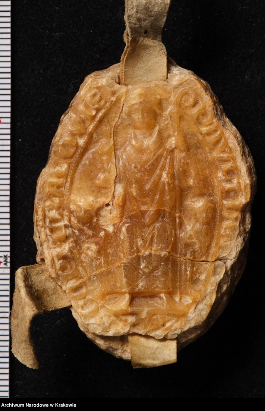 image.from.unit.number "Paweł biskup krakowski zawiera ugodę z Leszkiem księciem krakowskim, sandomierskim i sieradzkim, który za ujęcie i więzienie biskupa oraz wyrządzone"