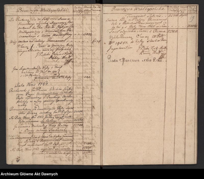 image.from.unit.number "Księga wpłat do kasy generalnej Skarbu Koronnego."