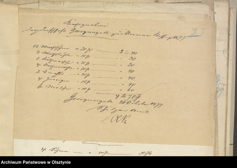 image.from.unit.number "Einnahme und Ausgabe Beläge des Kirchspiels Armen Kassen-Rechnung"