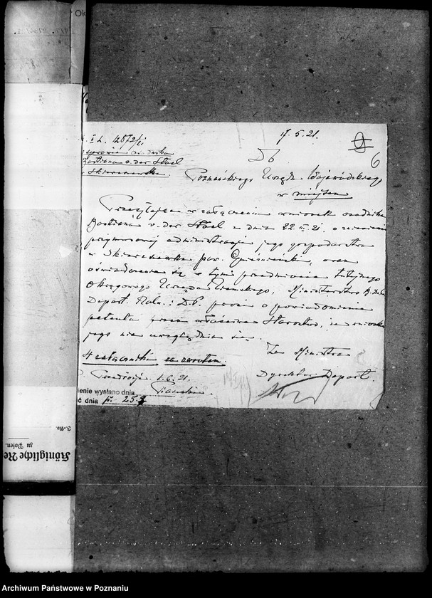 Obraz 11 z jednostki "Sprawy agrarnej reformy Główny Urząd Ziemski w Warszawie Przyszły Okręg Urząd Ziemski w Poznaniu"