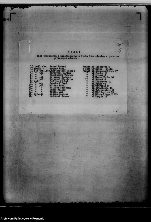 Obraz 10 z jednostki "/Wojskowy Klub Sportowy,,Ławica"/"