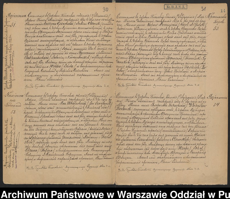 image.from.unit.number "Akta urodzeń, małżeństw, zgonów"
