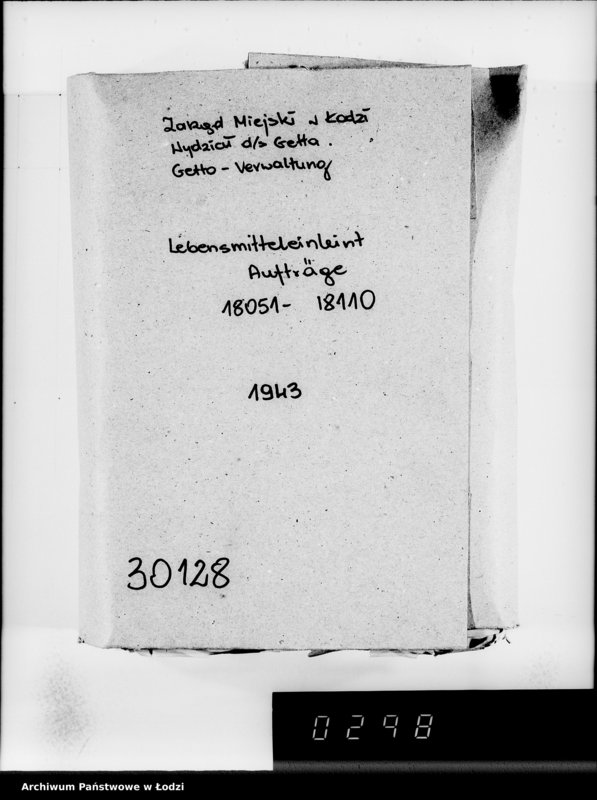 Obraz 4 z jednostki "Lebensmitteleinkauf. Aufträge, [Lieferscheinen und Rechnungen] 18051-18110"