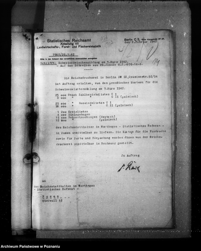 Obraz 18 z jednostki "Viehzählung (korespondencja, formularze)"