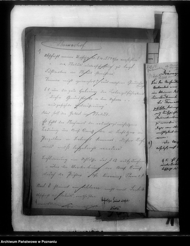 Obraz 5 z jednostki "Die Draenage-Genossenschaft Thomashof Kreis Pleschen Tomaszewo"