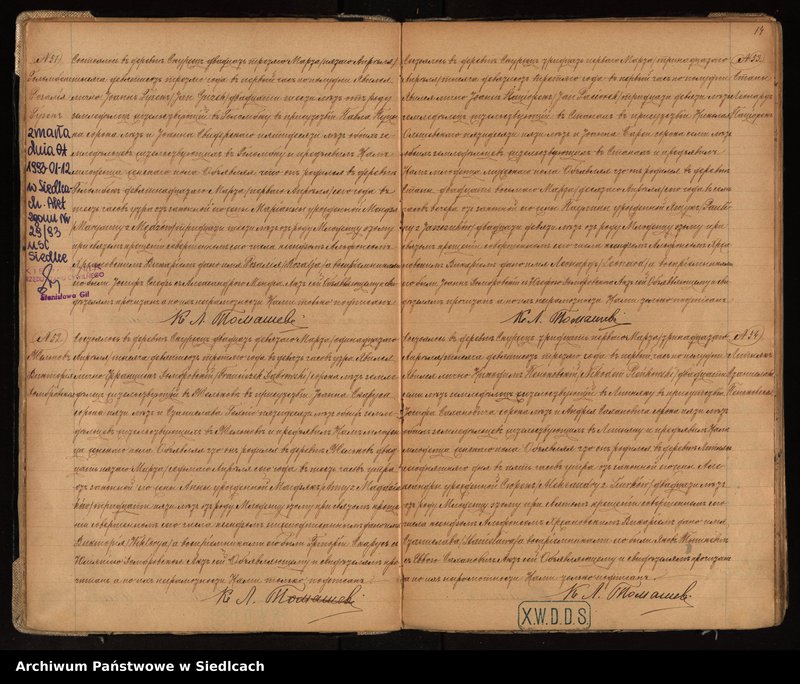 image.from.unit.number "[Akta Urodzonych, Zaślubionych i Zmarłych Skórzec 1903]"