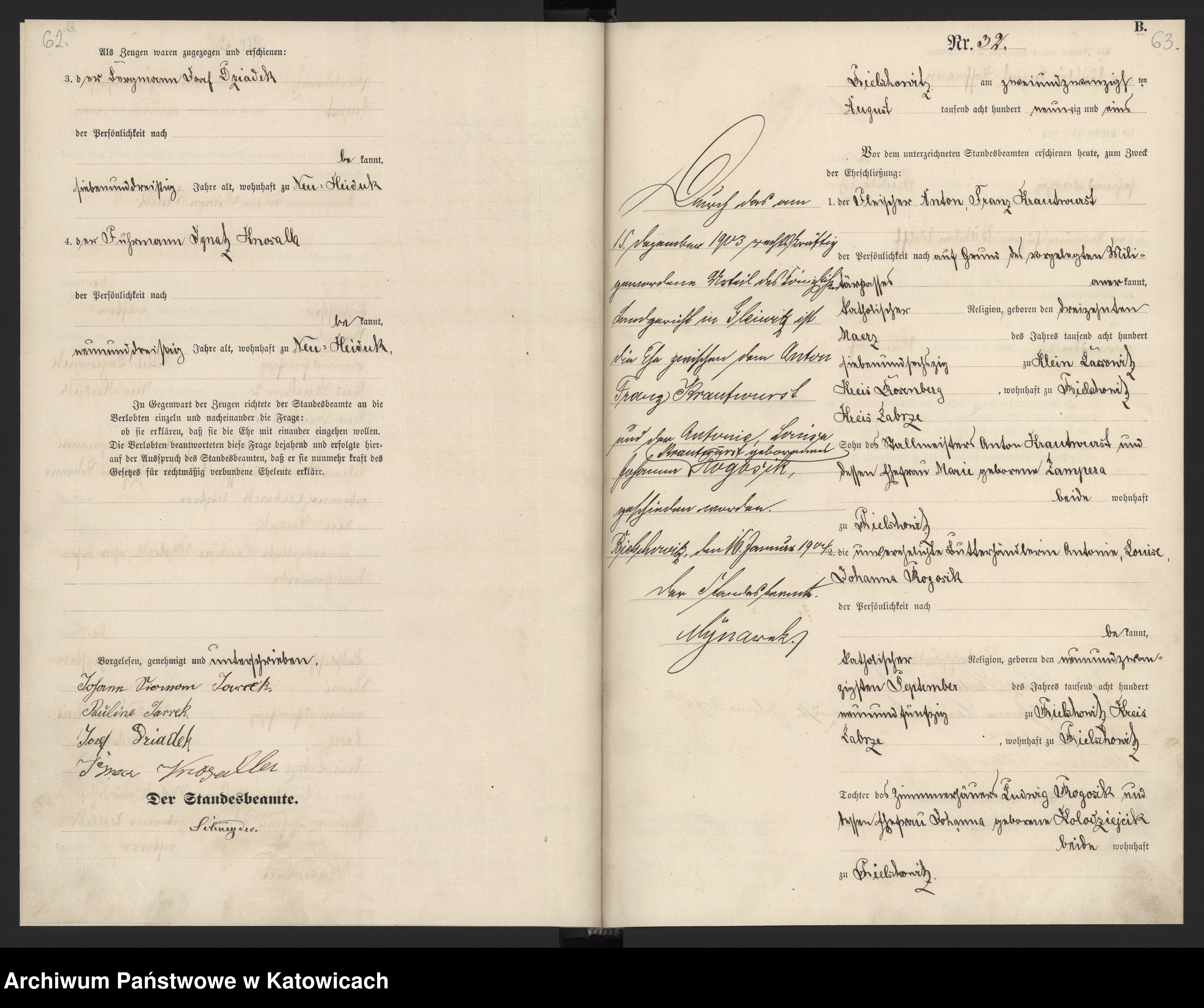 Skan z jednostki: Księga małżeństw nr 1-47