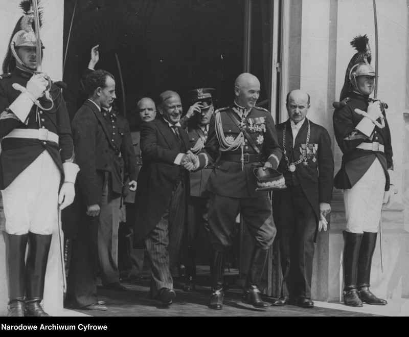 image.from.unit.number "Wizyta Generalnego Inspektora Sił Zbrojnych RP generała Edwarda Rydza-Śmigłego we Francji - pobyt w Paryżu"