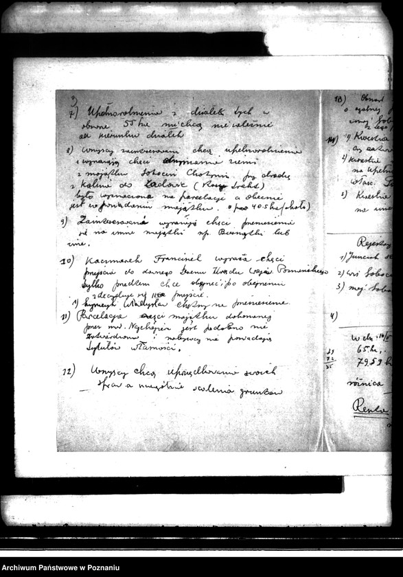 Obraz 7 z jednostki "Opłaty należności za scalenie gruntów wsi Popów, Szczytniki, Kolonia Szczytniki, Korzekwin, Kuczawola, Marcjanów, gminy Iwanowice powiatu kaliskiego"