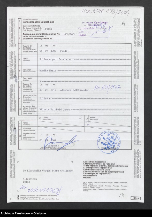 image.from.unit.number "Akta zbiorcze urodzeń z 1917 roku"