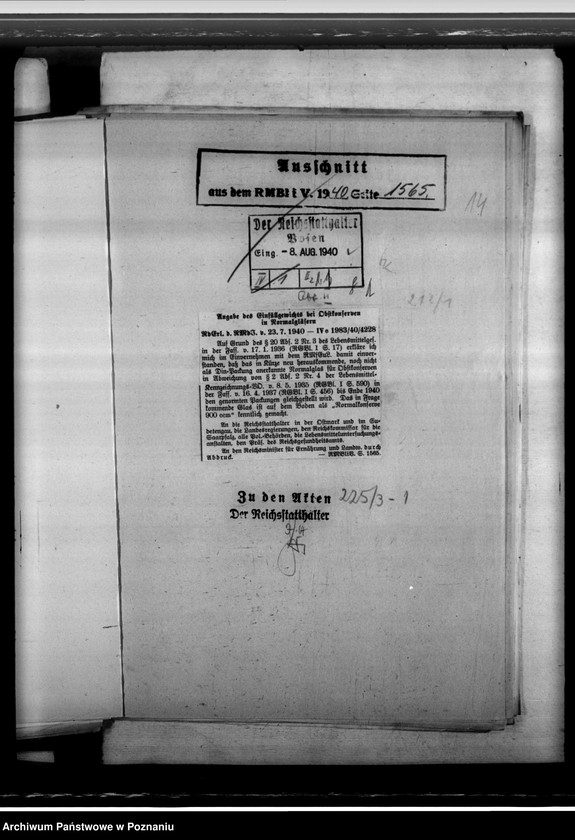 Obraz 18 z jednostki "Lebensmittelgestzgebung. Gewerbeaufsicht. Seuchengefahr bei Verarbeitung russischer Lumpen."