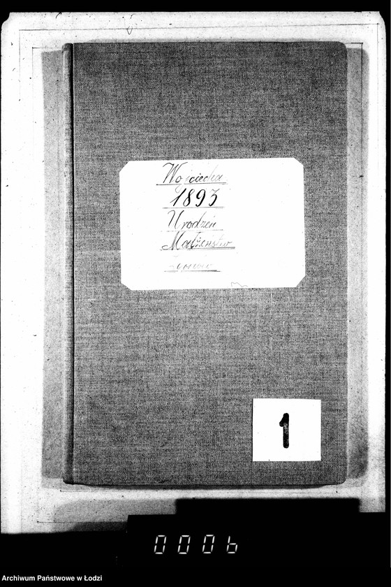 Obraz z jednostki "Akta urodzeń, małżeństw i zgonów"